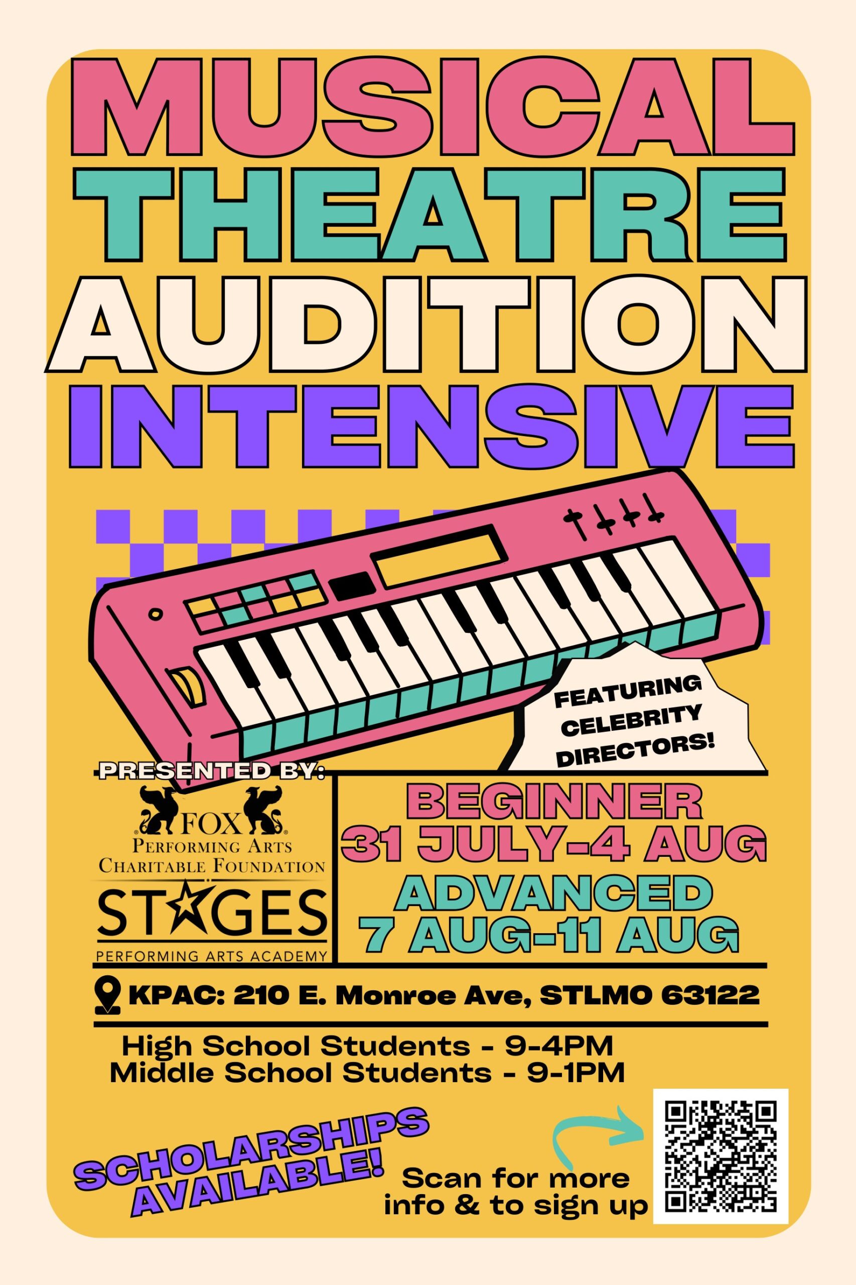 Audition Summer Intensive FPACF